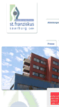 Mobile Screenshot of kreiskrankenhaus-saarburg.de